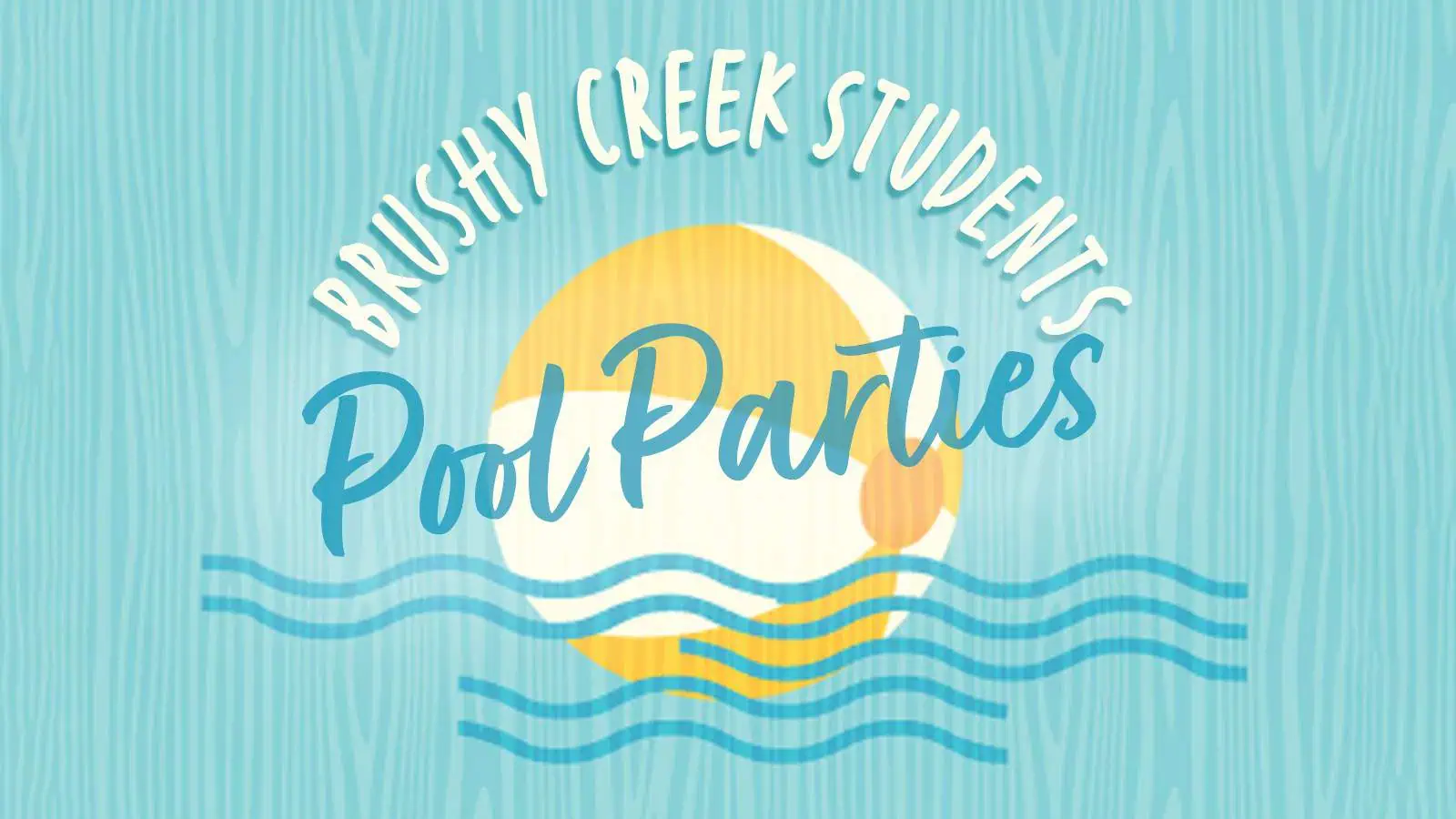 Events from July 31 – August 23 – Brushy Creek